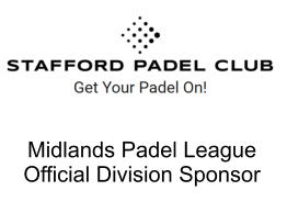 Midlands Padel League Official Division Sponsor