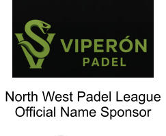 North West Padel League Official Name Sponsor